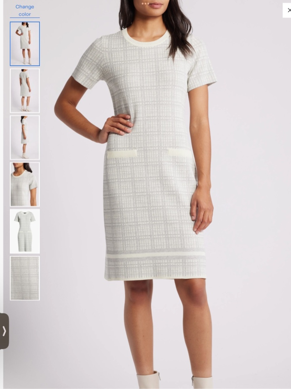 Julia Jordan Short Sleeve Sweater Dress, size XS